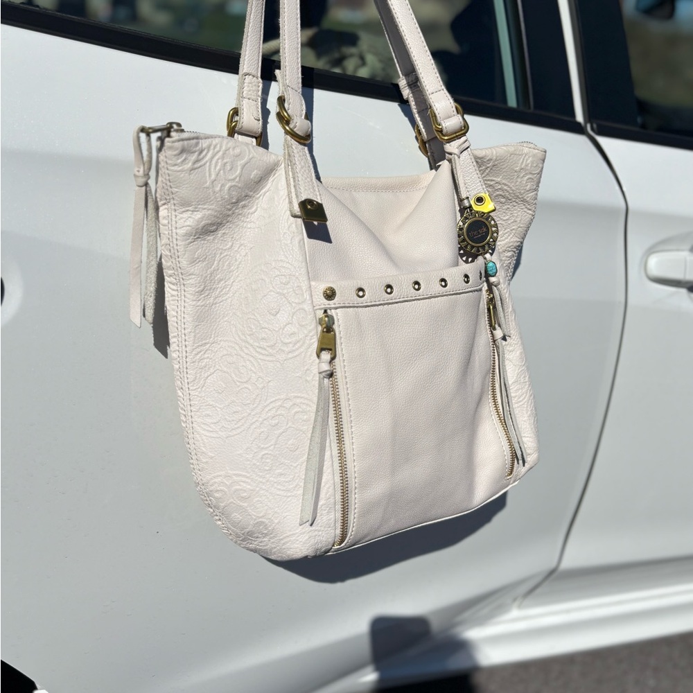 The Sak Cream shoulder Handbag - Picture 2 of 10